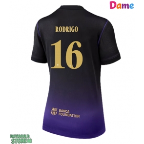 Barcelona Rodri Hernandez #16 Replika Udebanetrøje Dame 2026-27 Kortærmet